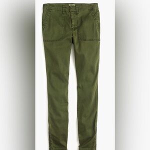 J. Crew Women's Skinny Jeans in Olive Green